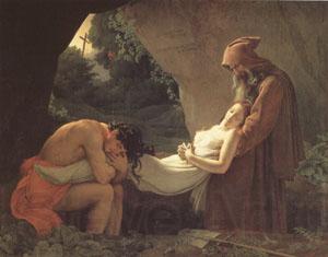 Anne-Louis Girodet-Trioson The Burial of Atala (mk05) Germany oil painting art